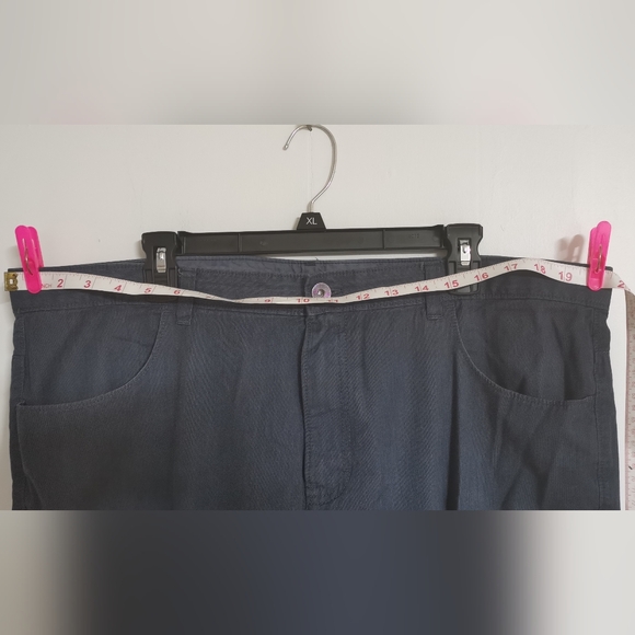 Calvin Klein Men's 40X30 Navy Blue 100% Cotton Pants - Picture 4 of 7